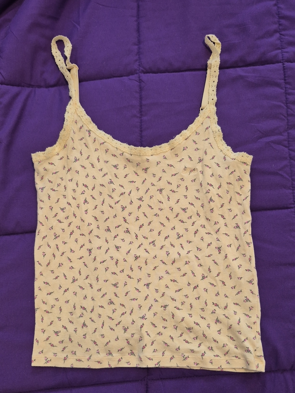 PINK Victoria's Secret Floral Lace Cami
